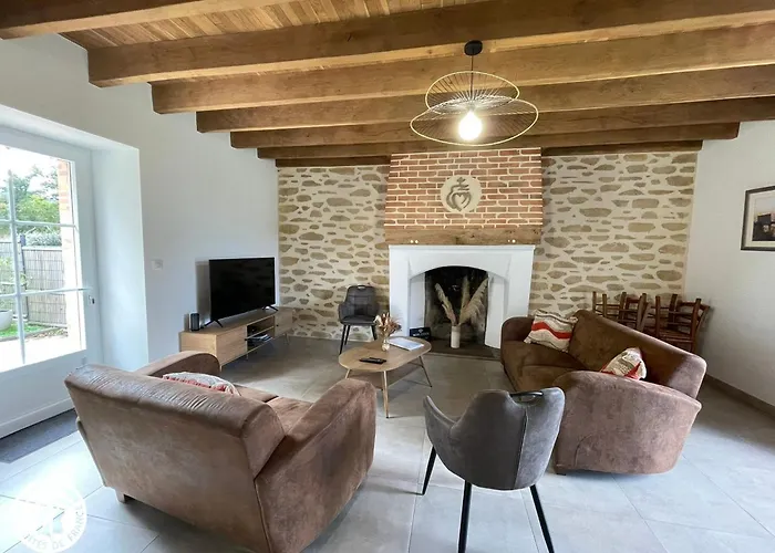 Semesterbostad Spacieux En Vendee Avec Piscine Chauffee - Fr-1-426-596 *