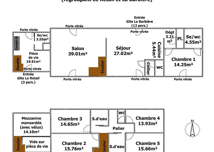 Semesterbostad Spacieux En Vendee Avec Piscine Chauffee - Fr-1-426-596